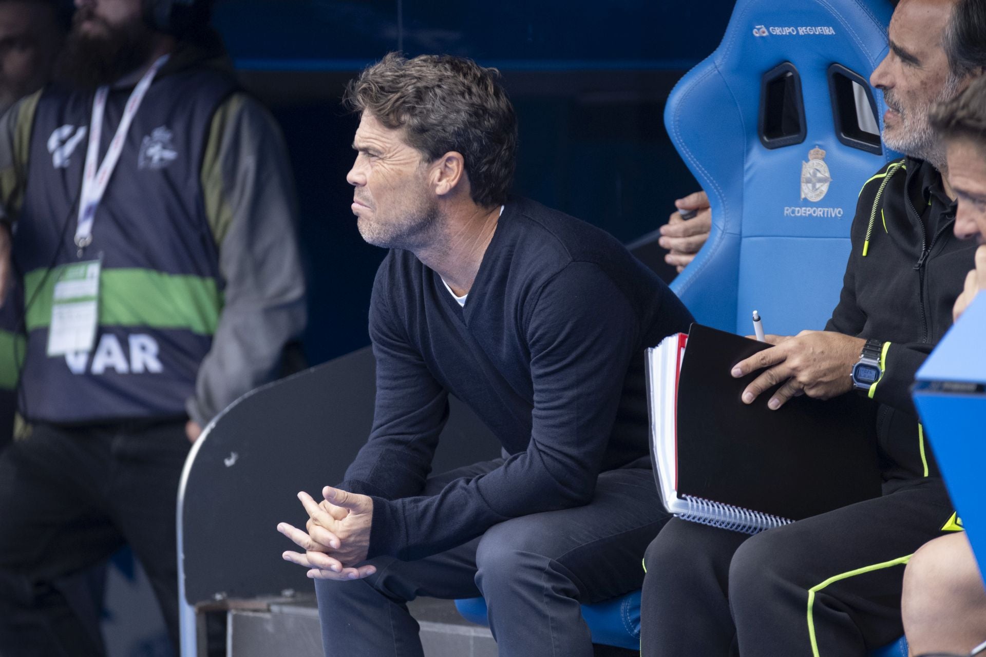 Cabeza y corazón en Riazor