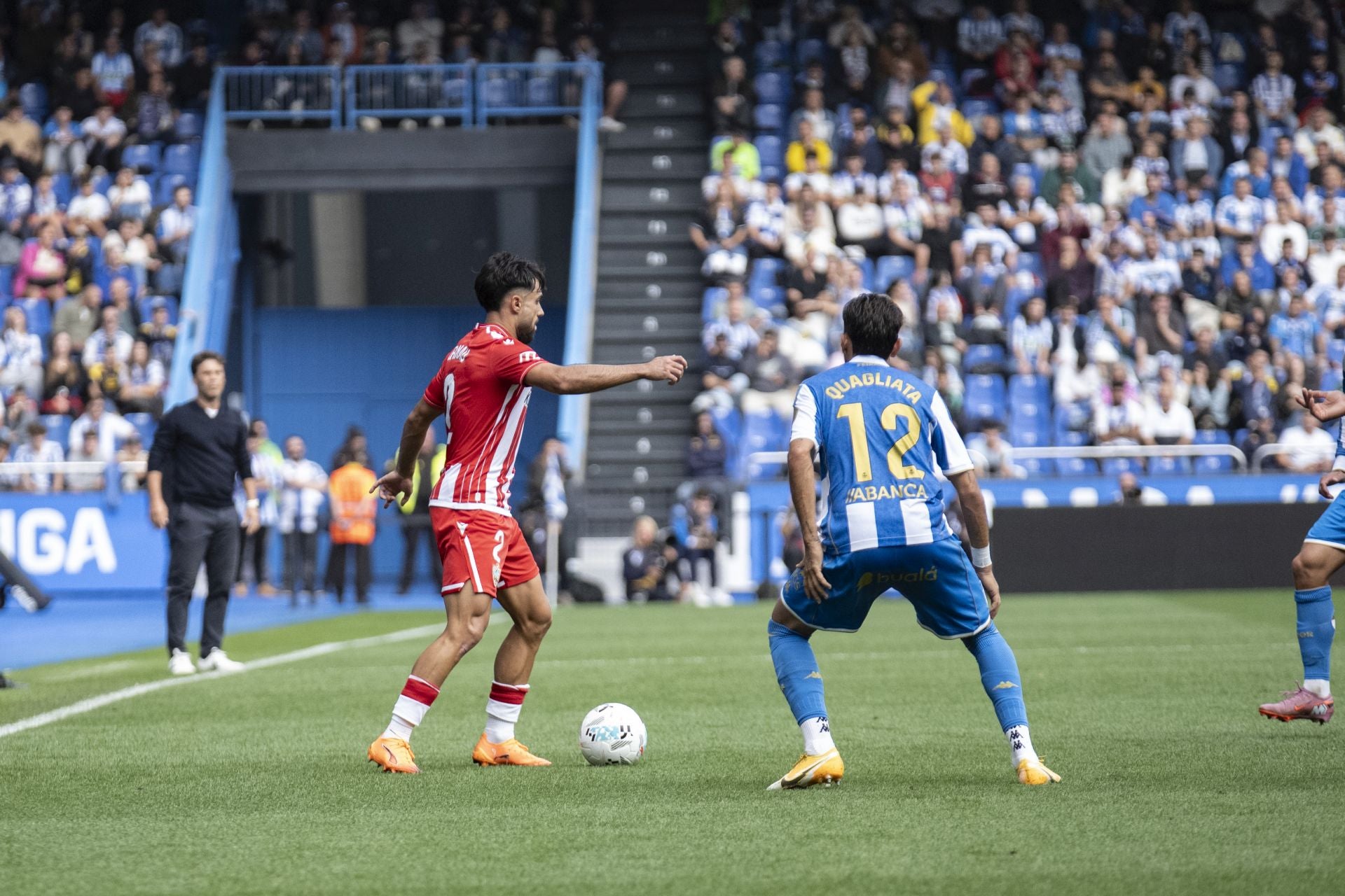 Cabeza y corazón en Riazor