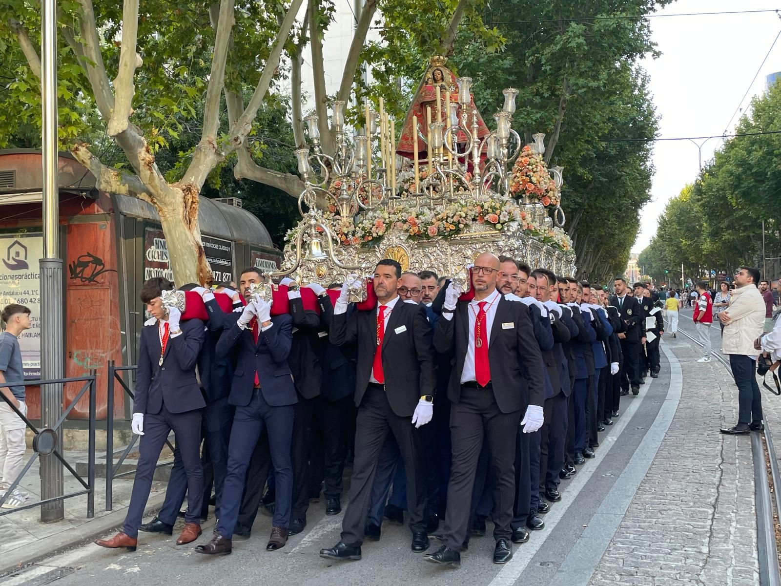 Las imágenes de los cristos y vírgenes que han participado en la Magna de Jaén