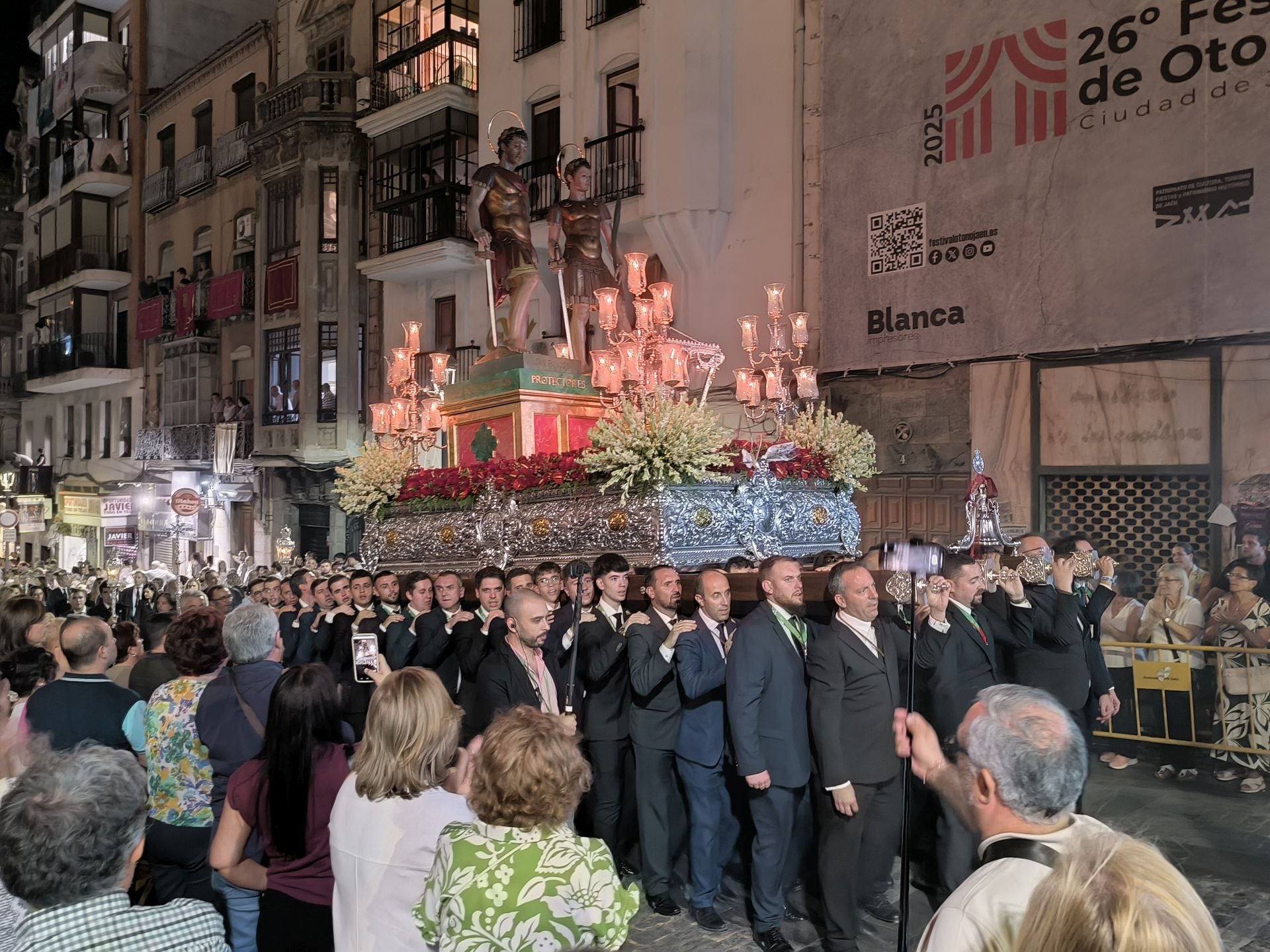 Las imágenes de los cristos y vírgenes que han participado en la Magna de Jaén
