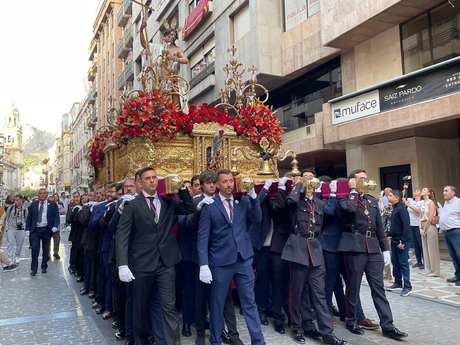 Las imágenes de los cristos y vírgenes que han participado en la Magna de Jaén