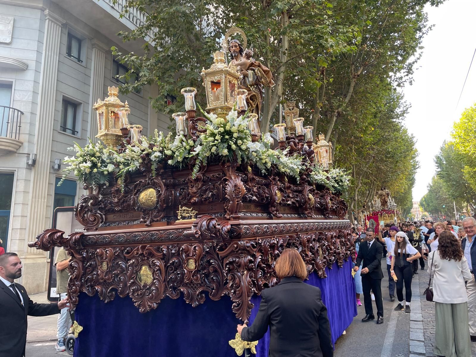 Las imágenes de los cristos y vírgenes que han participado en la Magna de Jaén