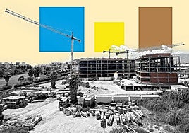 Las obras del residencial Aqua de Osuna, que se terminarán en 2027 y con las que se agota Playa Granada.