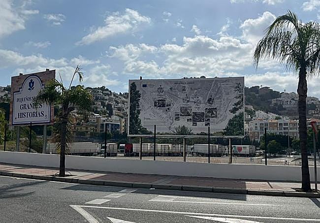 El solar del P-4 que se transformará en el Parque de las Aguas.