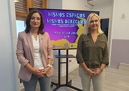 Eva Funes y María Espejo presentan una feria «inclusiva».