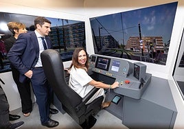 Simulador del metro en el que se formarán los futuros conductores