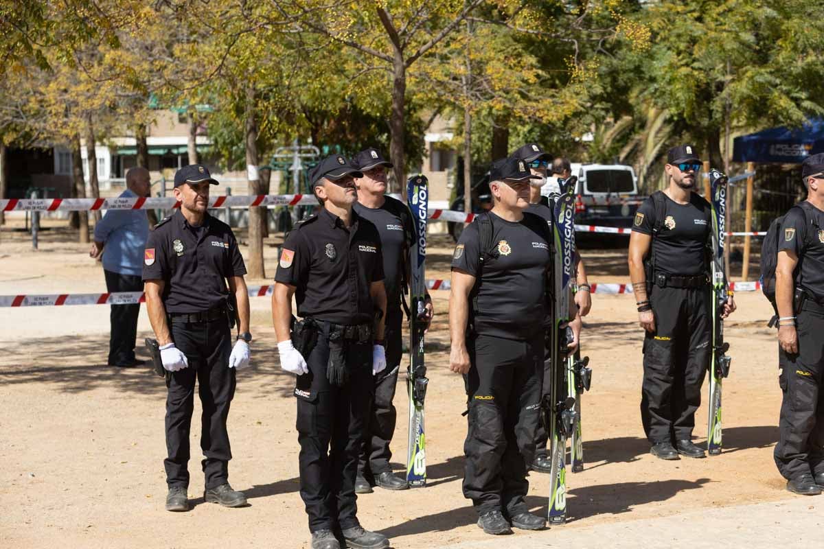 Las imágenes de la celebración del Patrón de la Policía en Granada