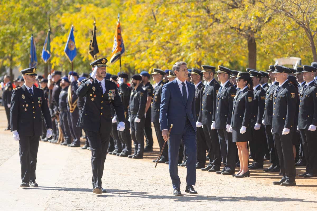 Las imágenes de la celebración del Patrón de la Policía en Granada