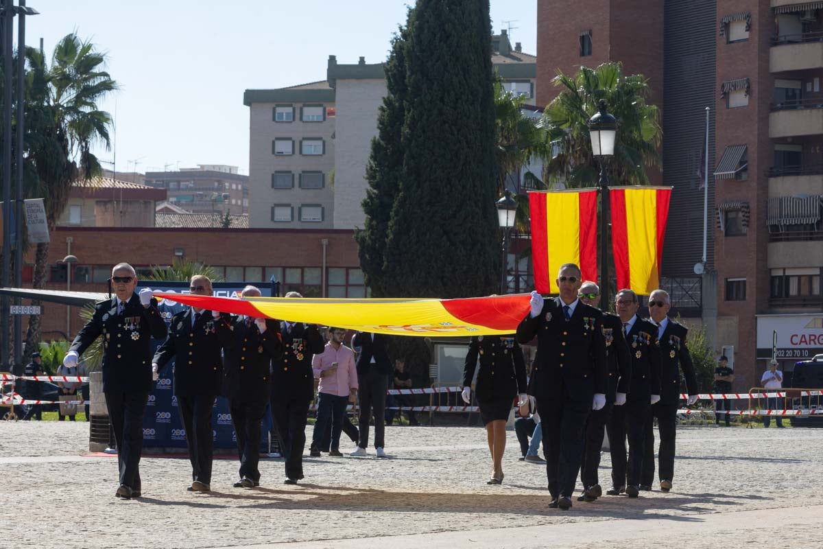 Las imágenes de la celebración del Patrón de la Policía en Granada