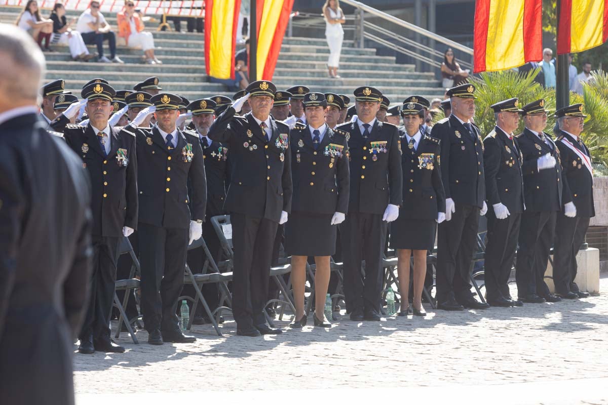 Las imágenes de la celebración del Patrón de la Policía en Granada