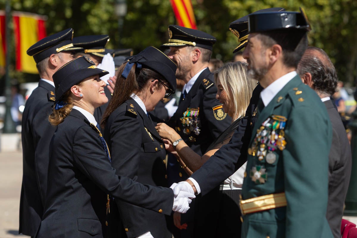 Las imágenes de la celebración del Patrón de la Policía en Granada