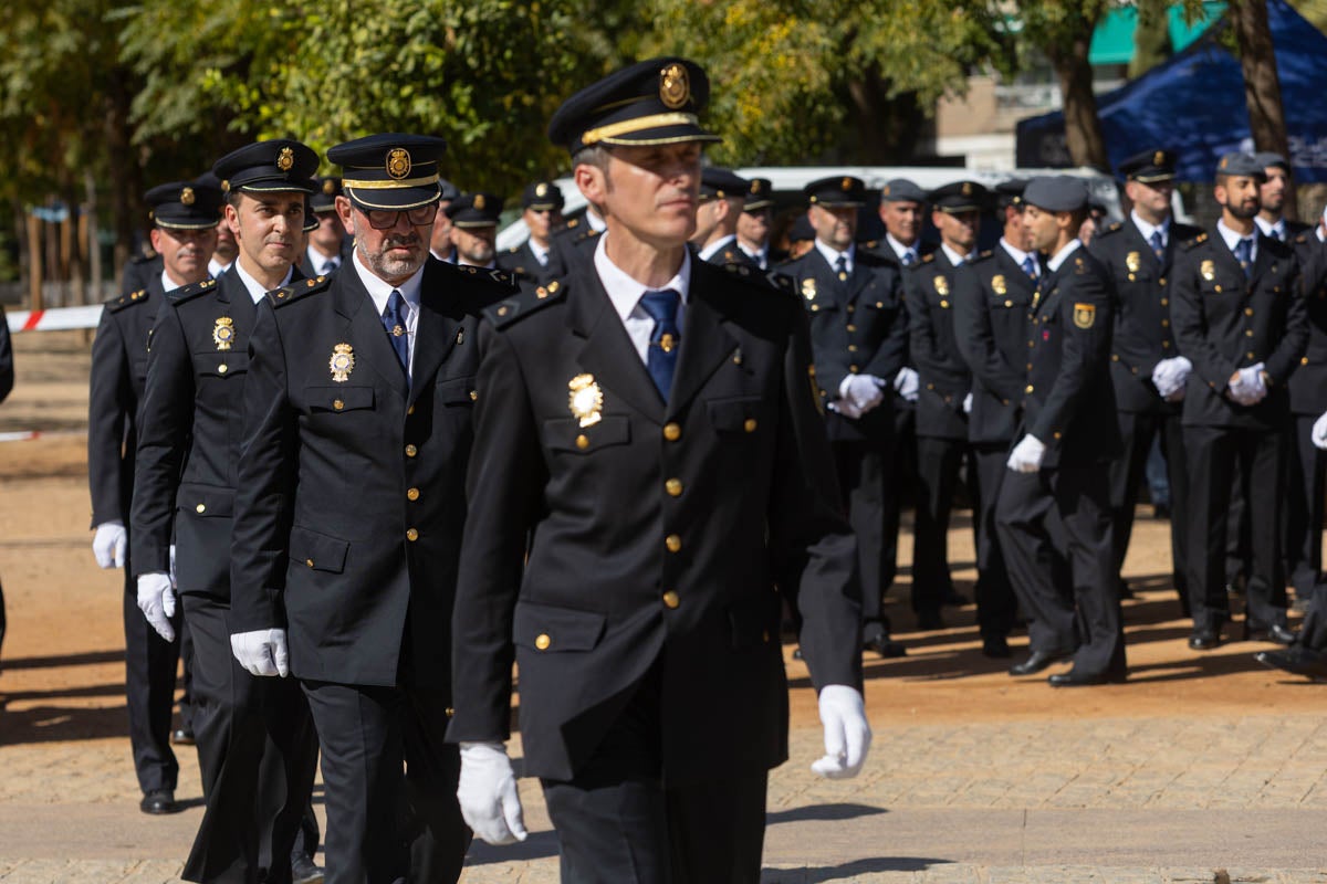 Las imágenes de la celebración del Patrón de la Policía en Granada