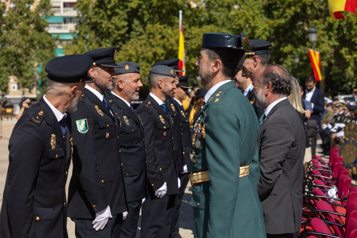 Las imágenes de la celebración del Patrón de la Policía en Granada