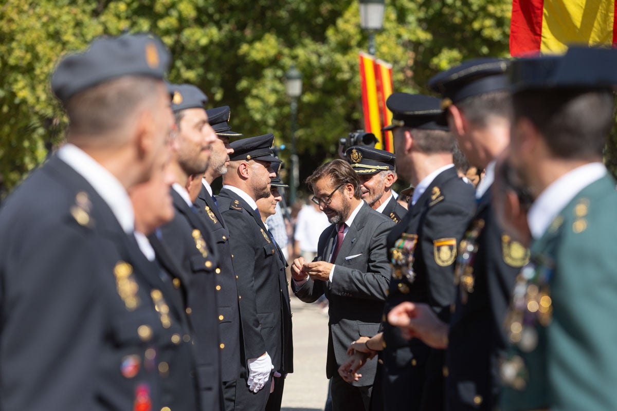 Las imágenes de la celebración del Patrón de la Policía en Granada