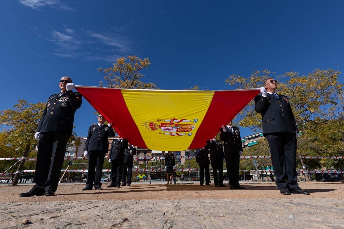 Las imágenes de la celebración del Patrón de la Policía en Granada