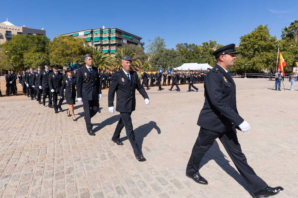 Las imágenes de la celebración del Patrón de la Policía en Granada