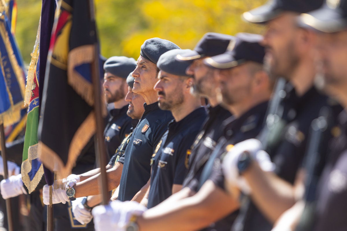 Las imágenes de la celebración del Patrón de la Policía en Granada