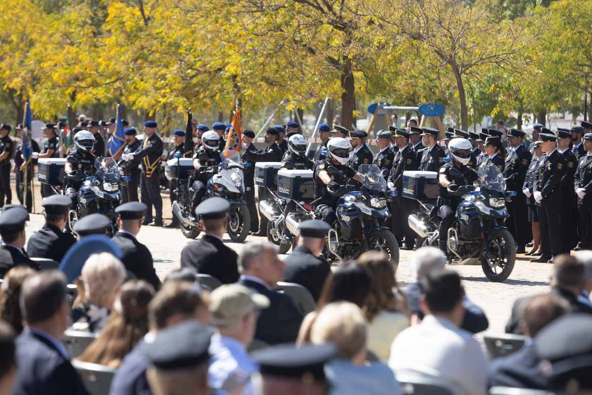 Las imágenes de la celebración del Patrón de la Policía en Granada