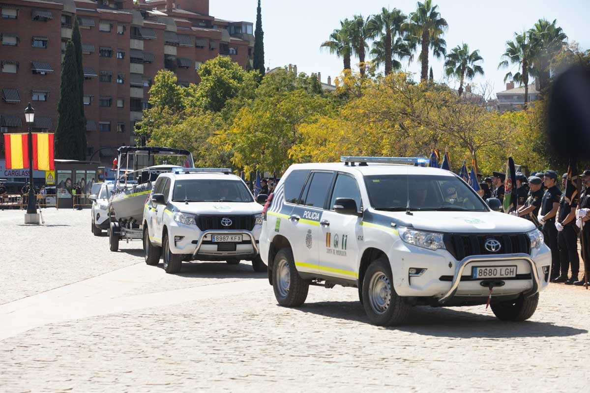 Las imágenes de la celebración del Patrón de la Policía en Granada