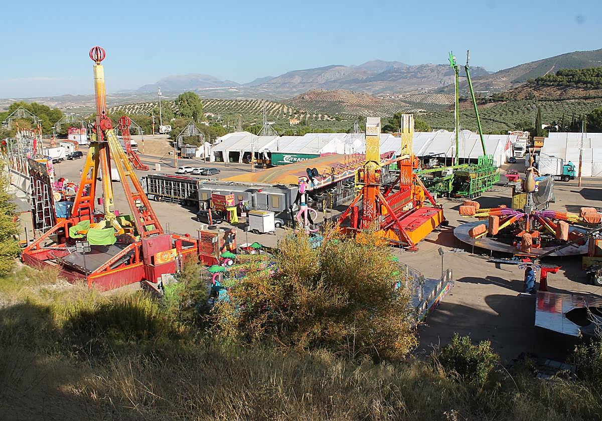 Estado actual del recinto ferial.