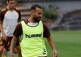 Jesé Rodríguez, durante un entrenamiento previo.