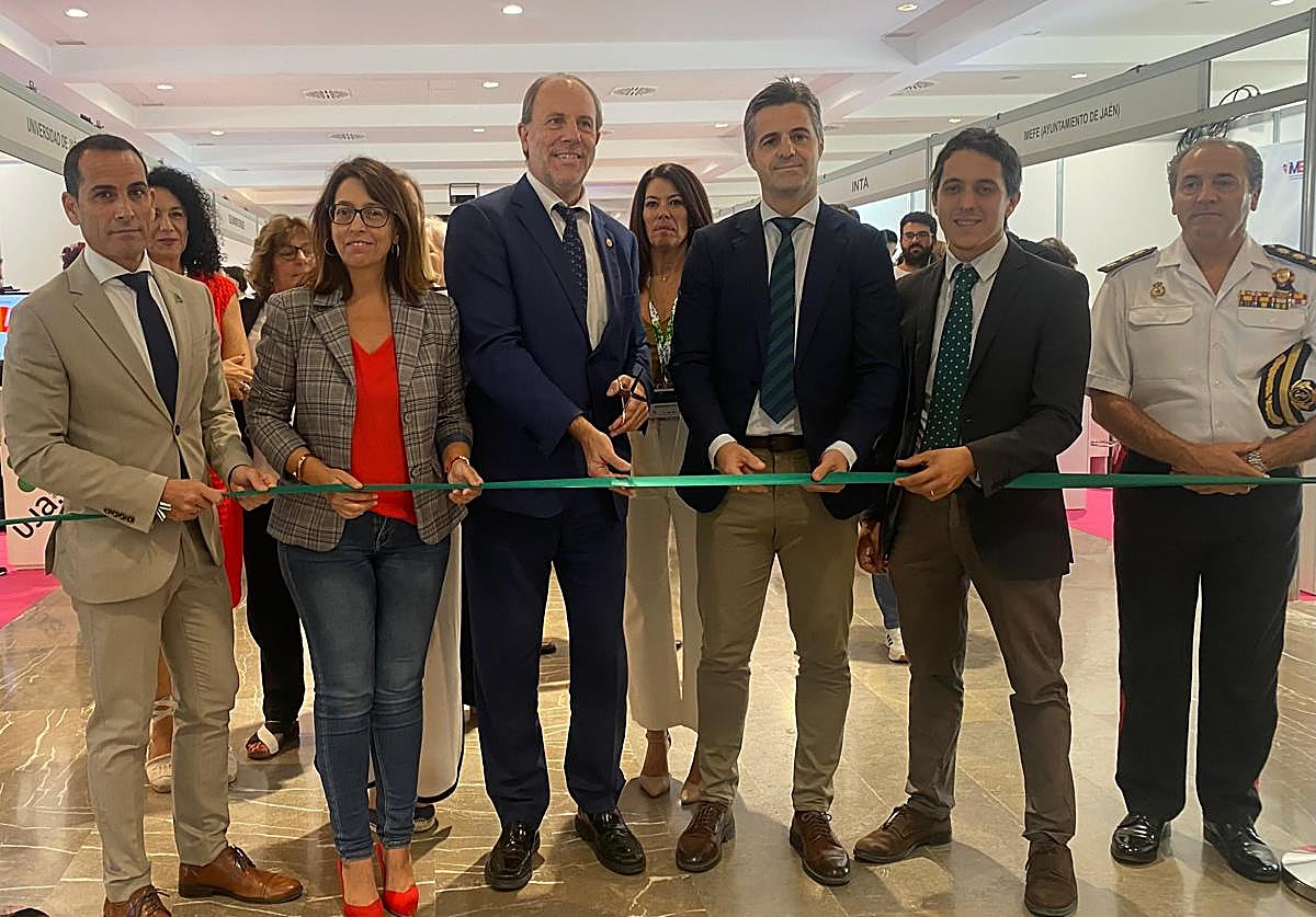 Inauguración de la feria.