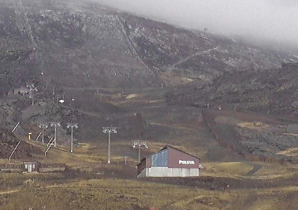 Primeras nieves en Sierra Nevada.