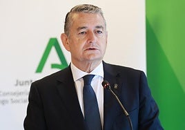El consejero Antonio Sanz, en una imagen de archivo.
