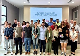 Momento de la presentación del curso de Cualificación Profesional Unidiversidad.