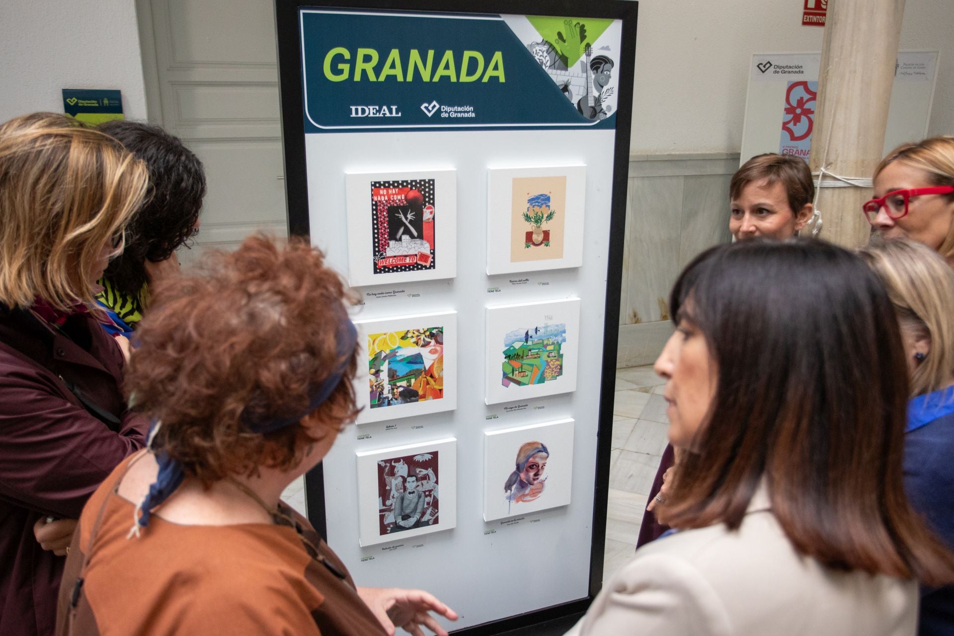 Las imágenes de las obras finalistas de &#039;Granada tiene tela&#039;