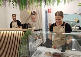 'Garden Boba', el negocio de Elvira Castillo.