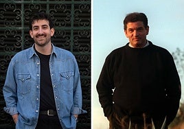 Pablo Cano y Carlos Cano, hijo y padre.