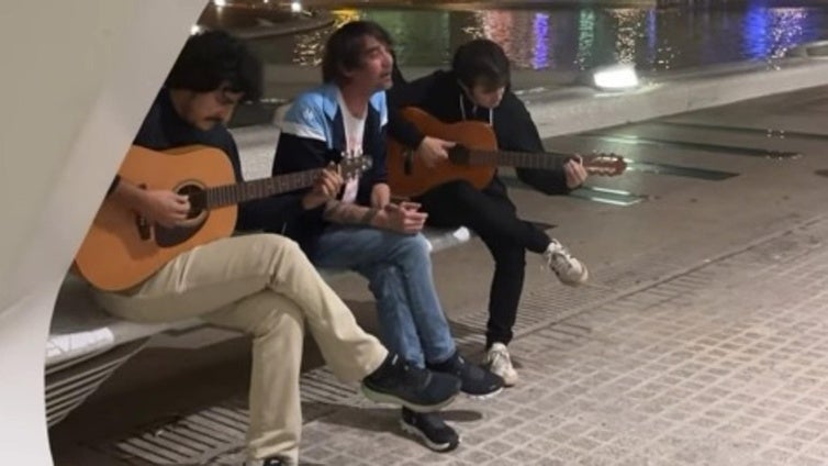Los Lori Meyers en la Ciudad de las Artes y las Ciencias de Valencia.
