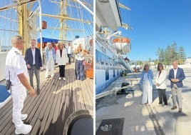Motril recibe la visita del emblemático crucero Royal Clipper