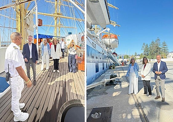 Motril recibe la visita del emblemático crucero Royal Clipper