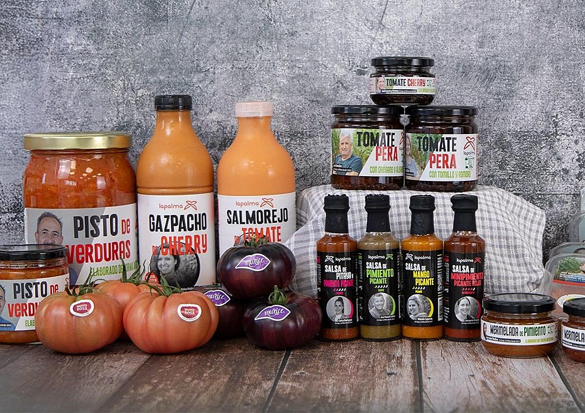 Imagen secundaria 1 - La gran cooperativa del cherry innova con el salmorejo y las hamburguesas veganas