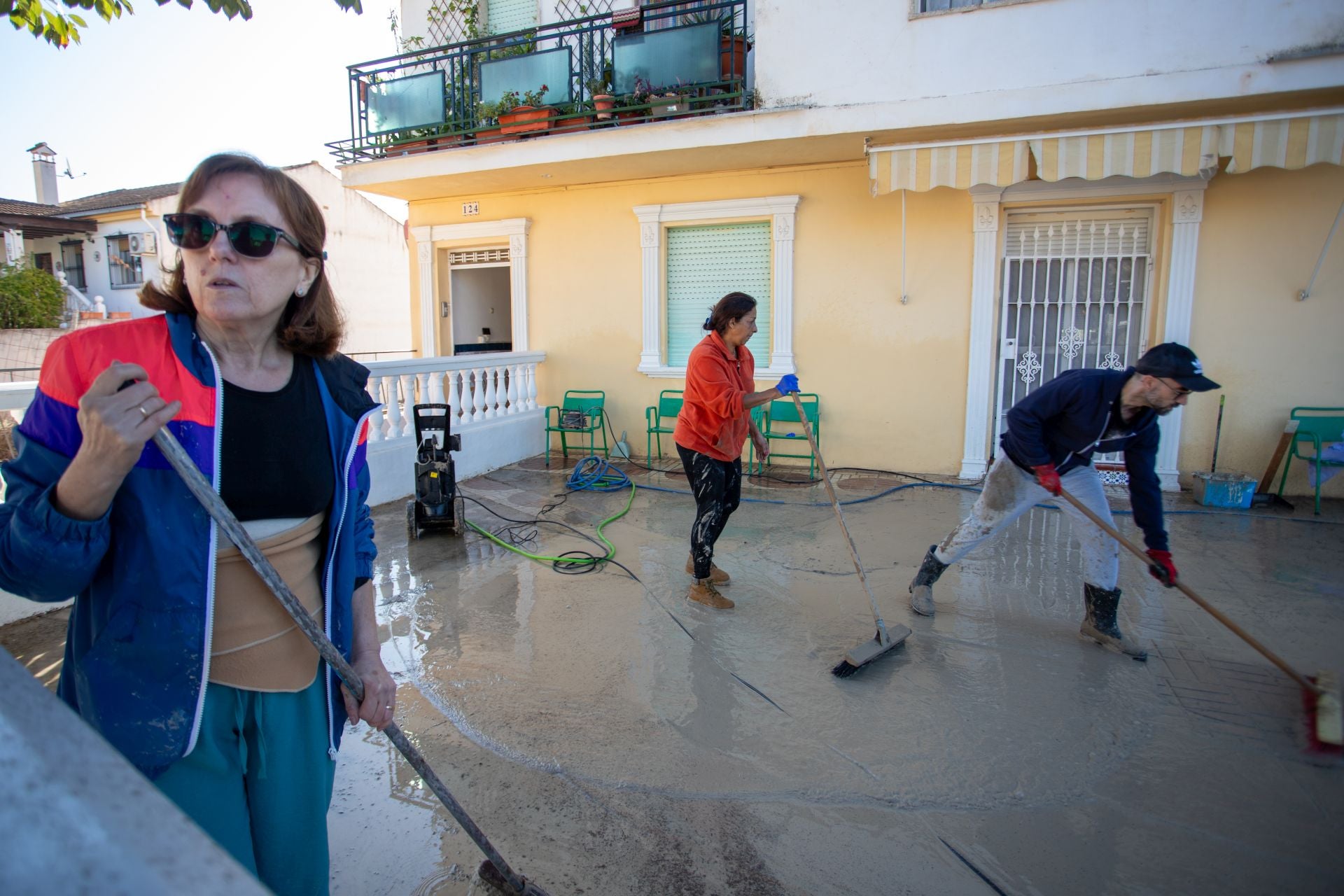 Los efectos de la borrasca Alice en la provincia de Granada