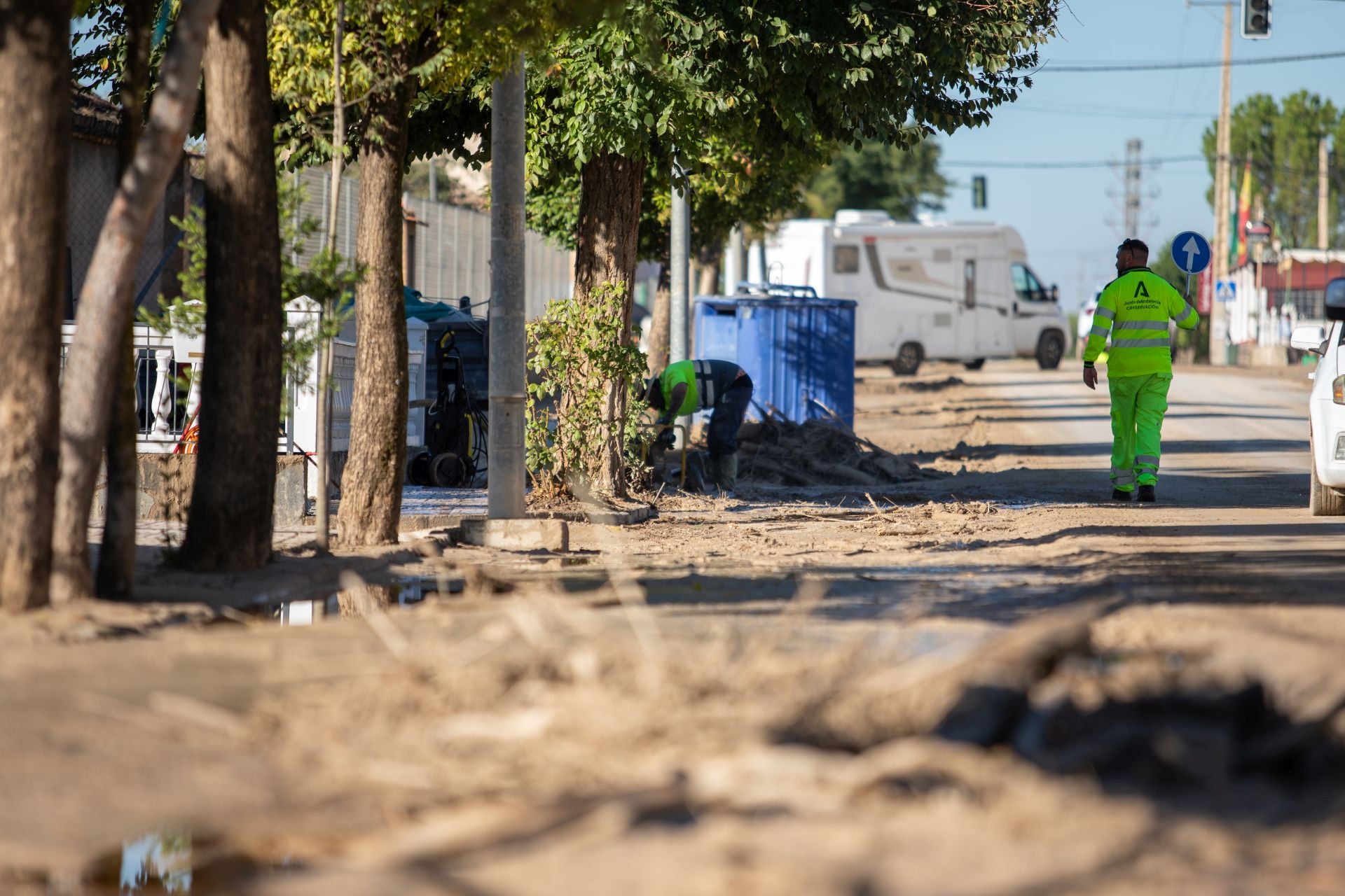 Los efectos de la borrasca Alice en la provincia de Granada