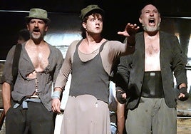 Un instante de La Barraca, de Blasco Ibáñez.