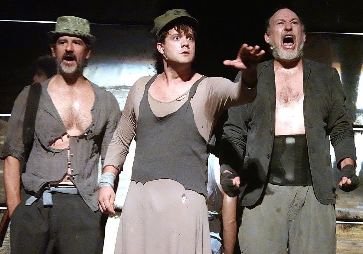 Un instante de La Barraca, de Blasco Ibáñez.