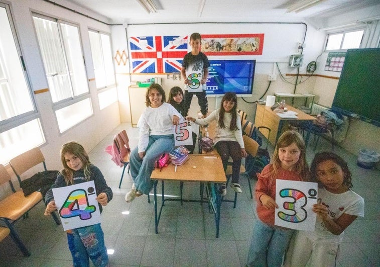 Así es el día a día en una escuela rural de Granada