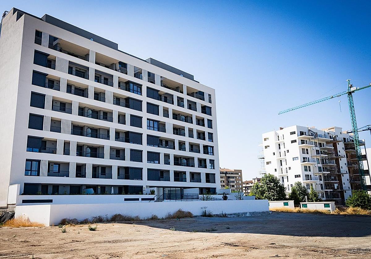 La zona de los oestes por donde crecen las nuevas viviendas.