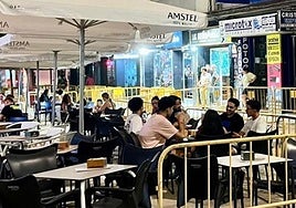 Las terrazas se verán afectadas por esta nueva normativa para fumadores.