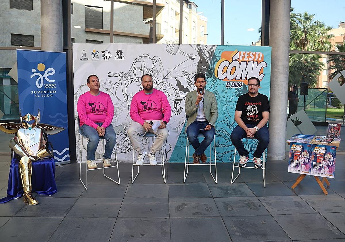 Festicómic 2025 crece en participación convirtiendo a El Ejido en el epicentro del tebeo y las ilustraciones