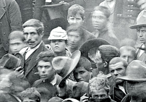 Imagen histórica de Cuevas de Almanzora, en el documental 'El espejo del Califa'.