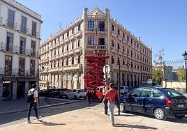 El edificio Casa del Americano, donde se ubicará el nuevo hotel.