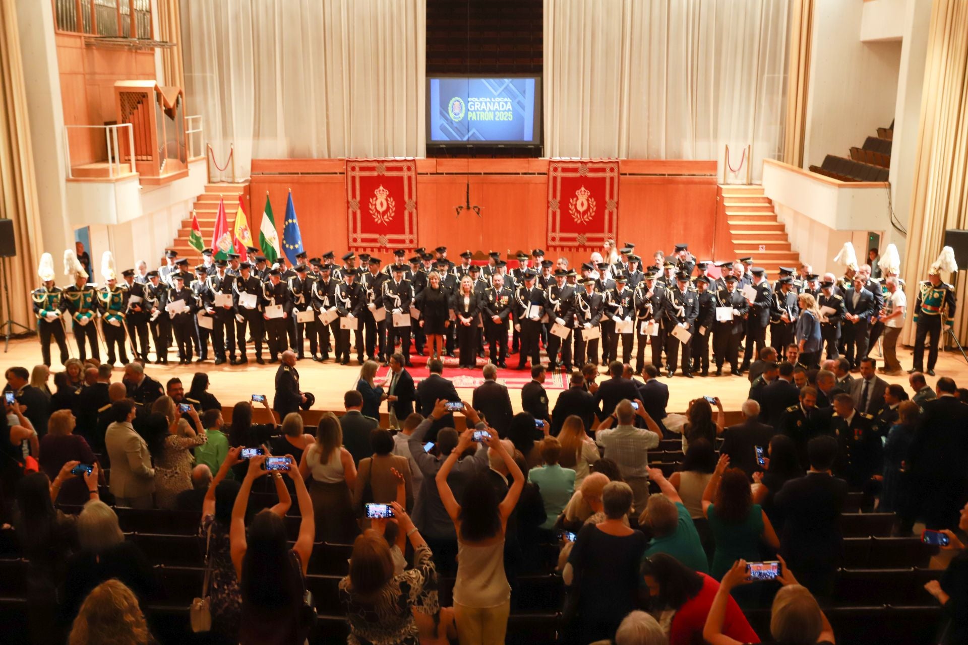 Las imágenes de la celebración de la Policía Local por su patrón, el Ángel Custodio