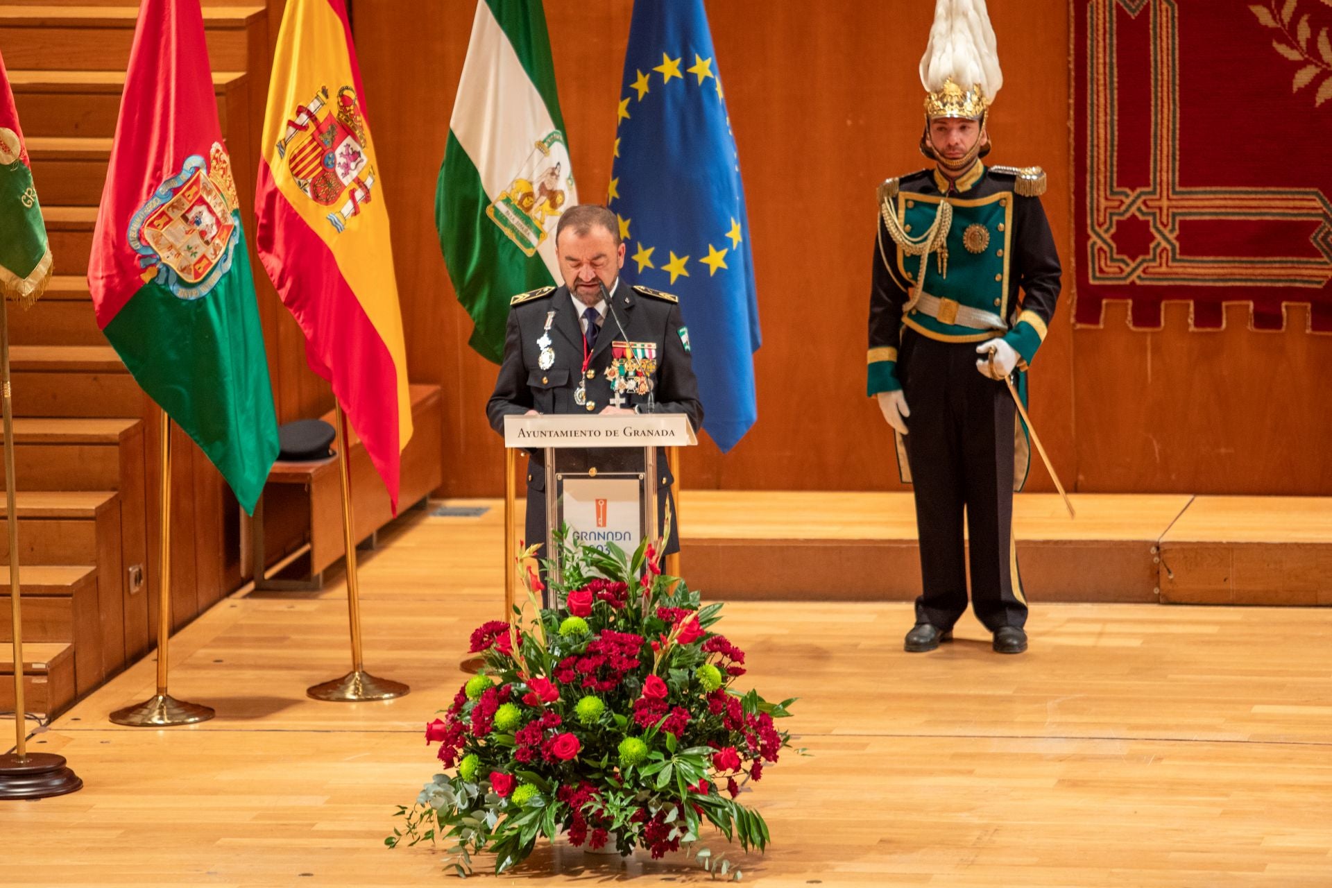 Las imágenes de la celebración de la Policía Local por su patrón, el Ángel Custodio