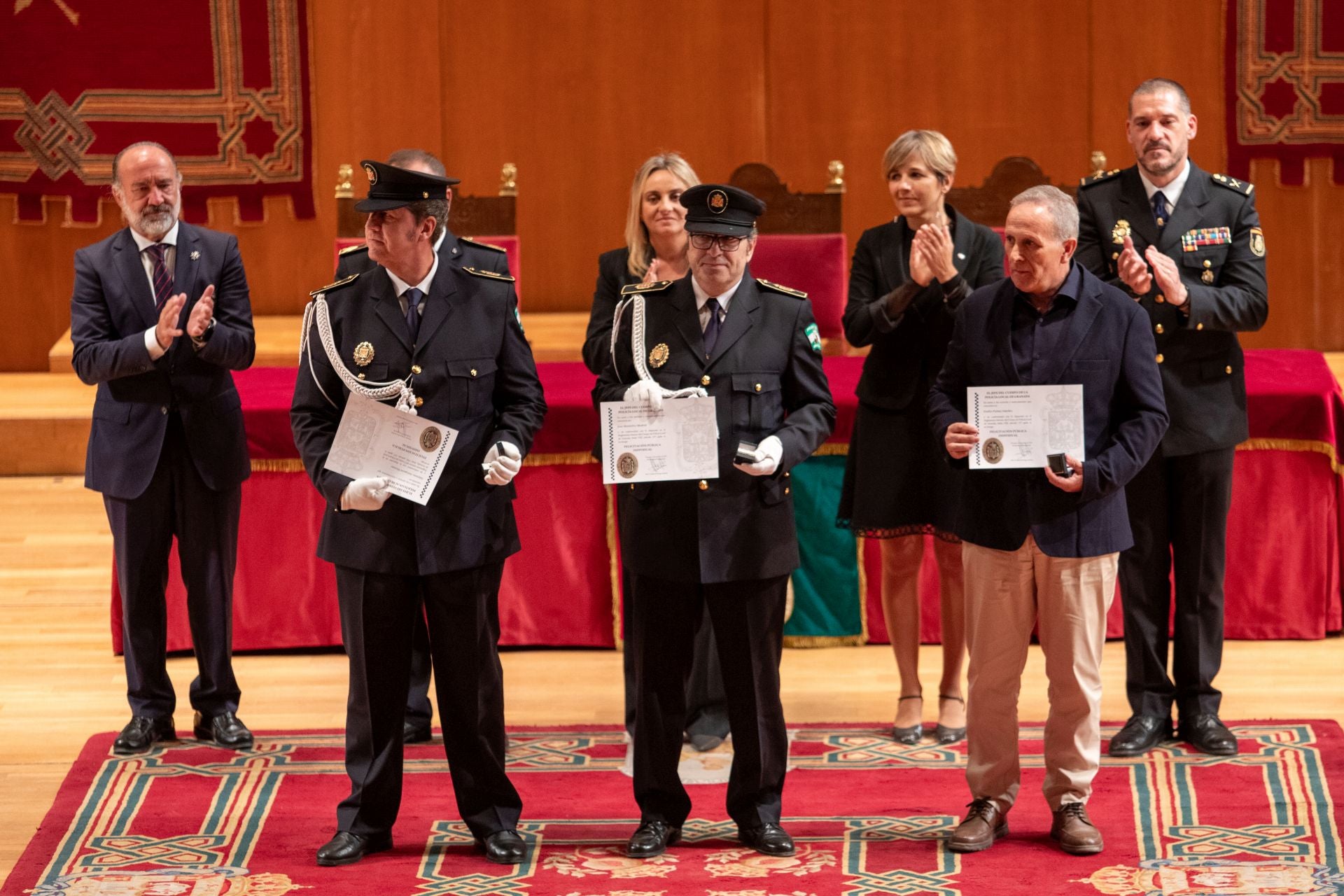 Las imágenes de la celebración de la Policía Local por su patrón, el Ángel Custodio