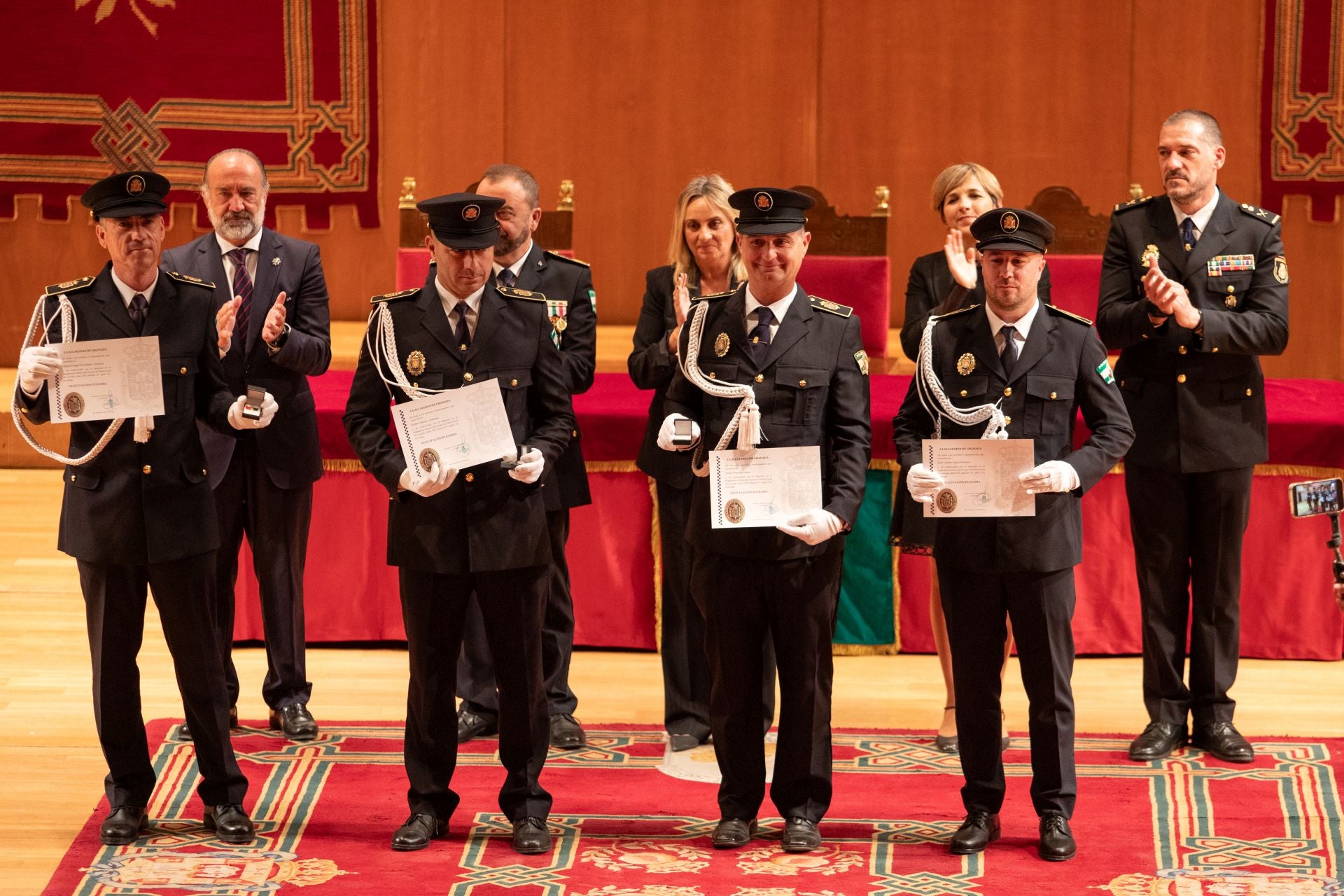 Las imágenes de la celebración de la Policía Local por su patrón, el Ángel Custodio